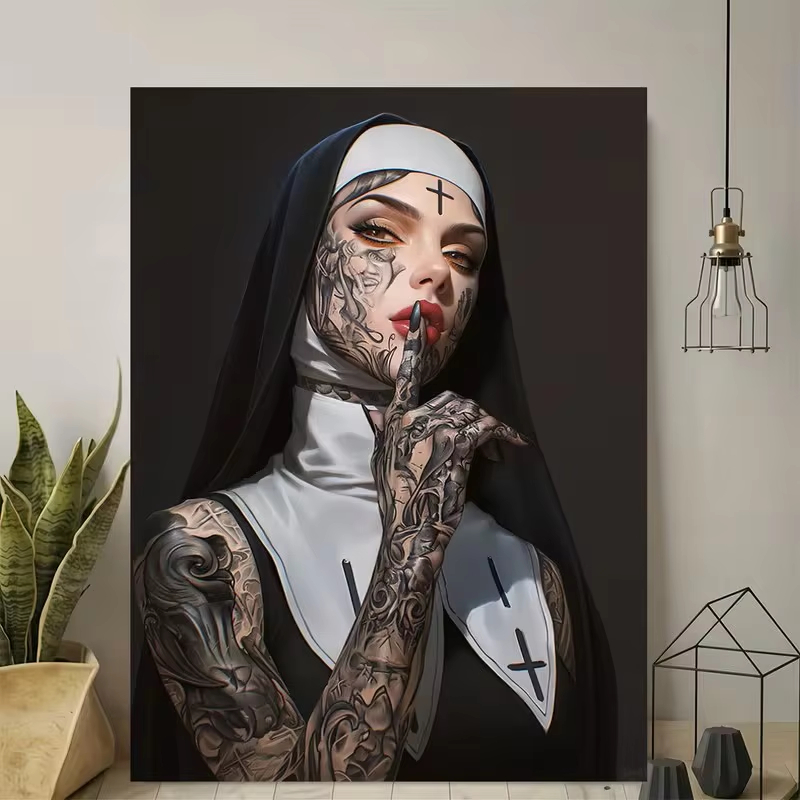 โปสเตอร์ผ้าใบลายสาวแฟชั่น นักบ - Vintage Fashion Art บทวิจารณ์และราคา