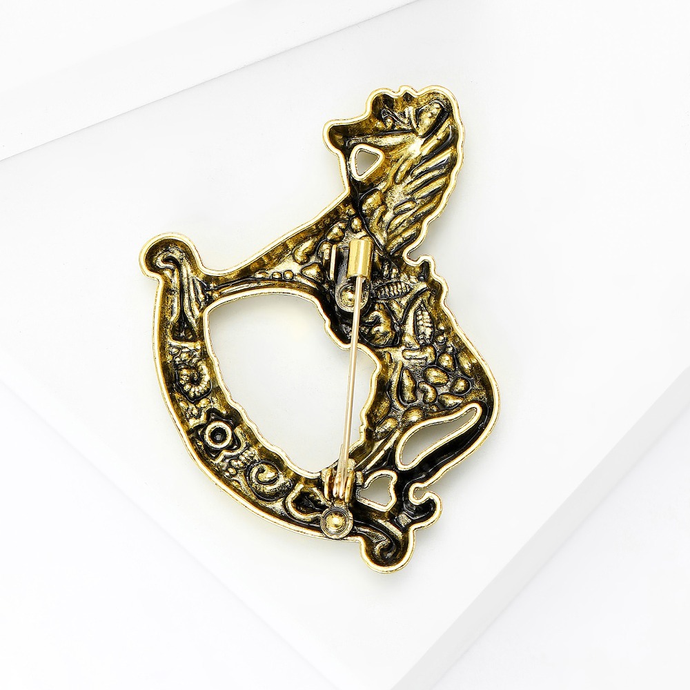 เข็มกลัดรูปม้าโยกสไตล์วินเทจสำ - Vintage Fashion Toys บทวิจารณ์และราคา
