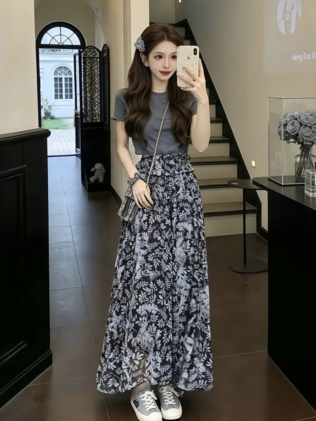 ชุดเสื้อแขนสั้นลายดอกไม้ฤดูร้อ - Vintage Fashion Years บทวิจารณ์และราคา