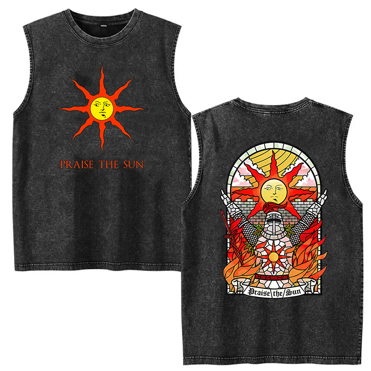 เสื้อยืด Dark Souls Praise The - Vintage Fashion Game บทวิจารณ์และราคา