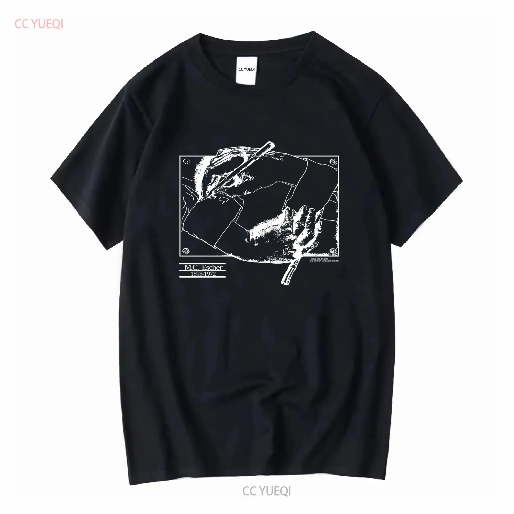 Vintage 1990 MC Escher T เสื้อ - Vintage Fashion Art บทวิจารณ์และราคา
