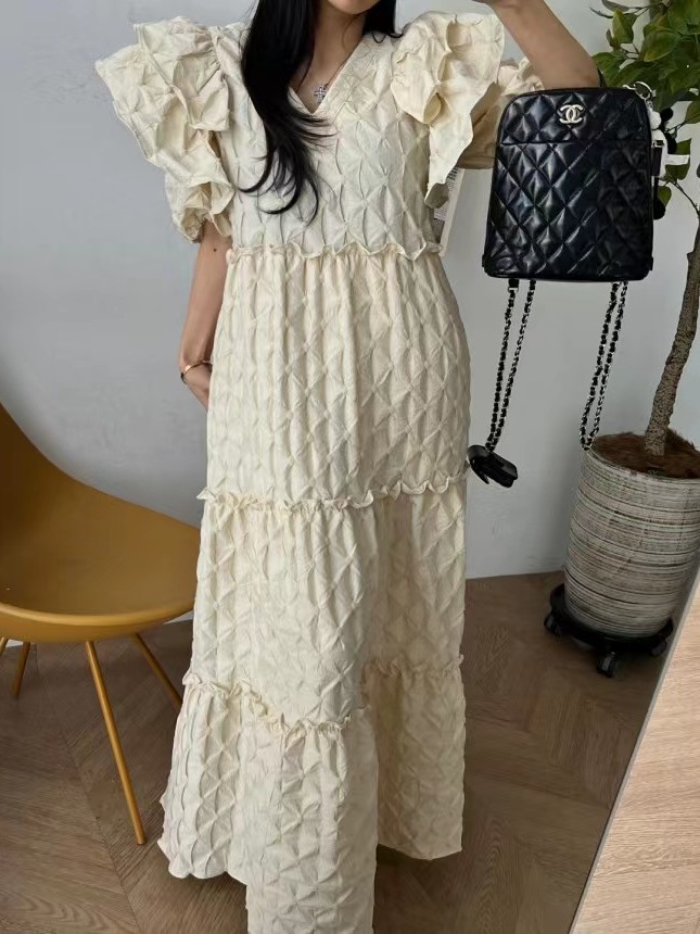 ชุดเดรสยาวสไตล์วินเทจหรูหราพร้ - Vintage Fashion Years บทวิจารณ์และราคา