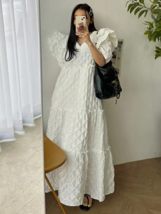 ชุดเดรสยาวสไตล์วินเทจหรูหราพร้ - Vintage Fashion Years บทวิจารณ์และราคา