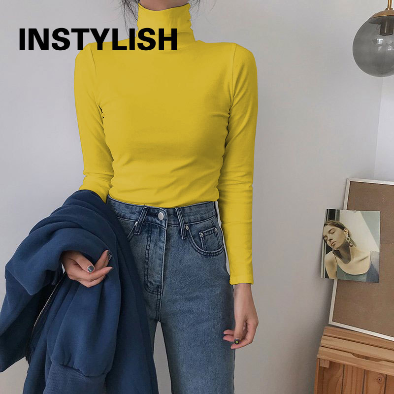 ผู้หญิงยาวเสื้อคอเต่าแขนยาวเสื - Vintage Fashion Years บทวิจารณ์และราคา