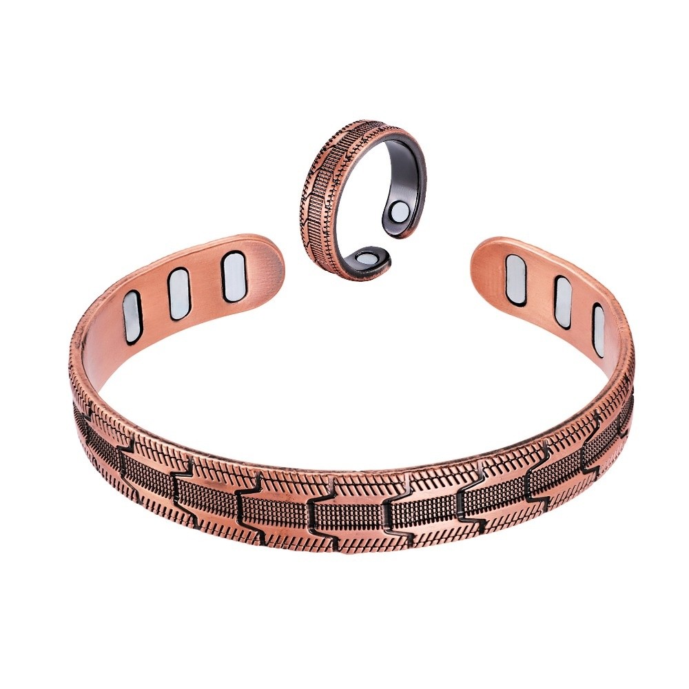 สร้อยข้อมือแม่เหล็กสำหรับผู้หญ - Vintage Fashion Wheel บทวิจารณ์และราคา