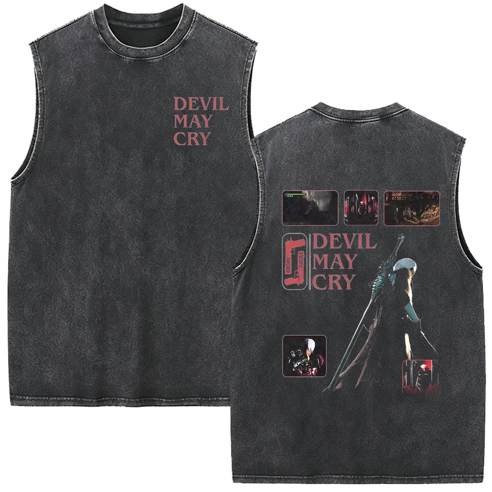 เสื้อกล้ามลายเกม Devil May Cry - Vintage Fashion Game บทวิจารณ์และราคา