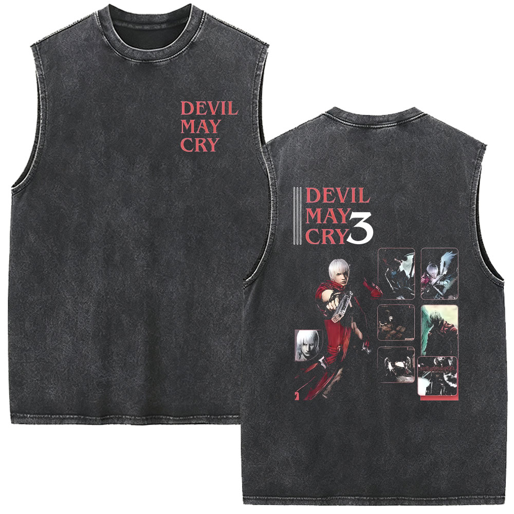 เสื้อกล้ามลายเกม Devil May Cry - Vintage Fashion Game บทวิจารณ์และราคา