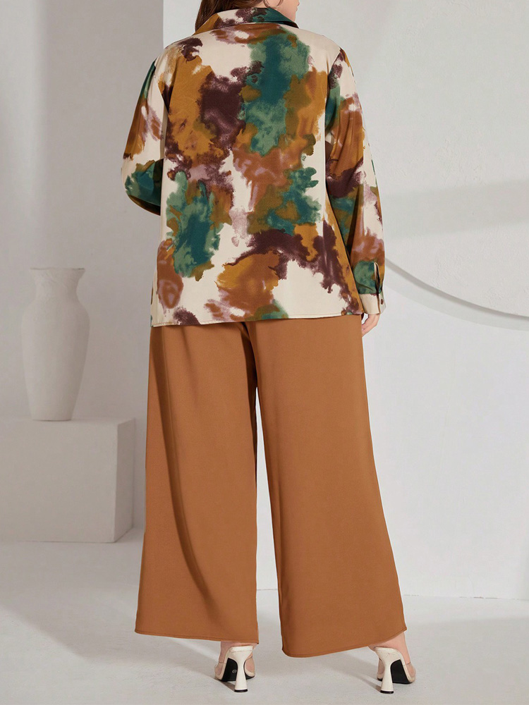 ชุดเซ็ตเสื้อผ้าผู้หญิงไซส์ใหญ่ - Tie Dye Shirt Vintage บทวิจารณ์และราคา
