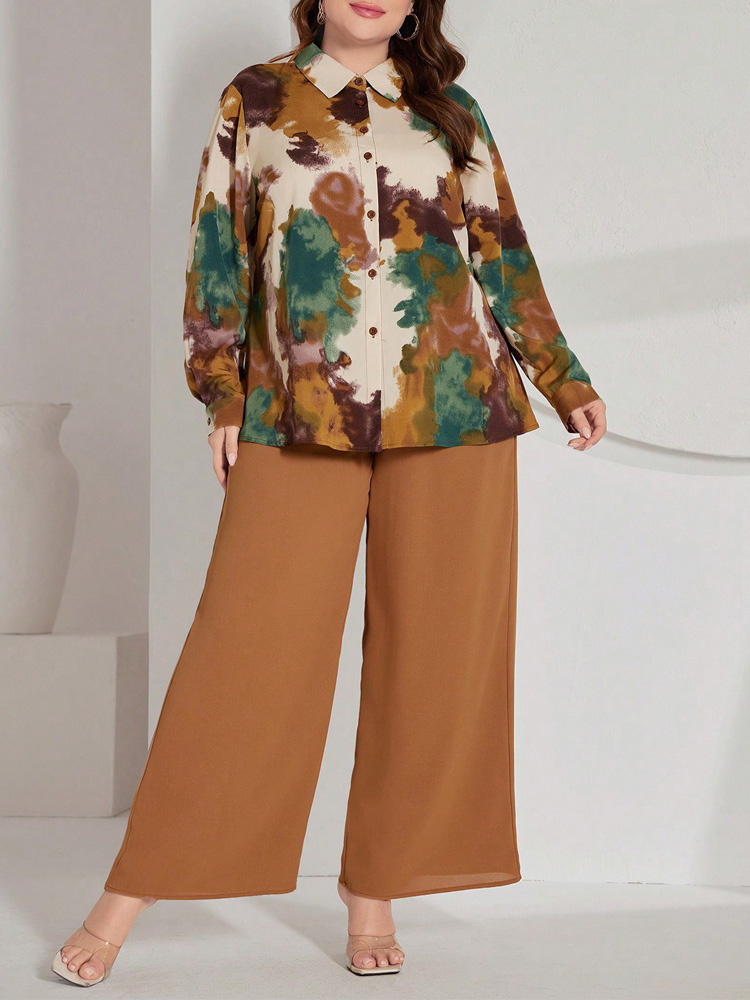 ชุดเซ็ตเสื้อผ้าผู้หญิงไซส์ใหญ่ - Tie Dye Shirt Vintage บทวิจารณ์และราคา