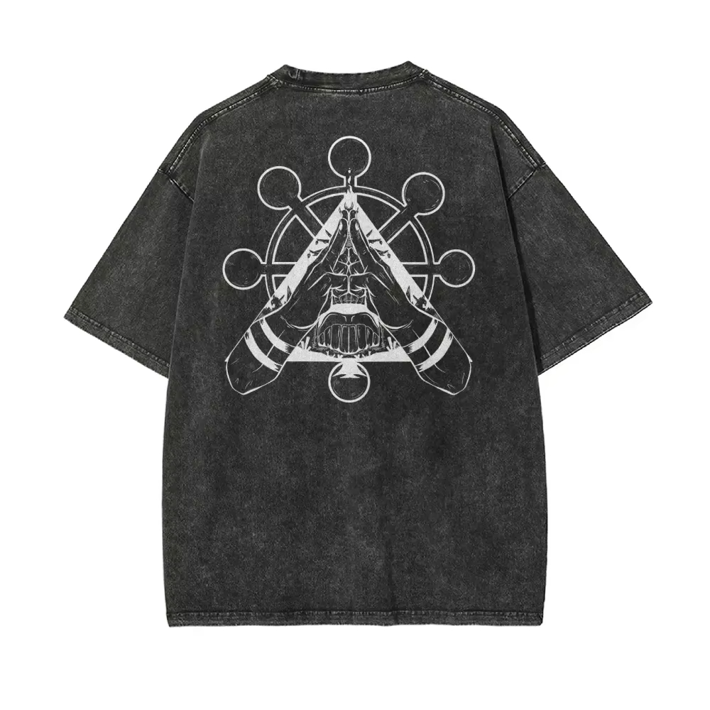 เสื้อยืดผู้ชายลายวินเทจสไตล์ย้ - Vintage Fashion Wheel บทวิจารณ์และราคา