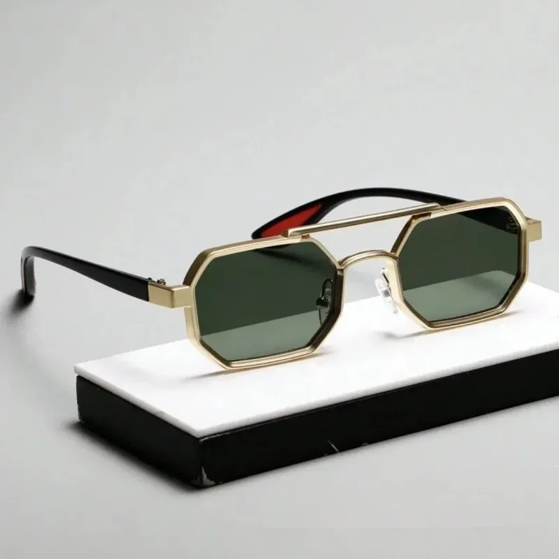 แว่นกันแดดทรงสี่เหลี่ยมวินเทจส - Vintage Fashion Style Men บทวิจารณ์และราคา