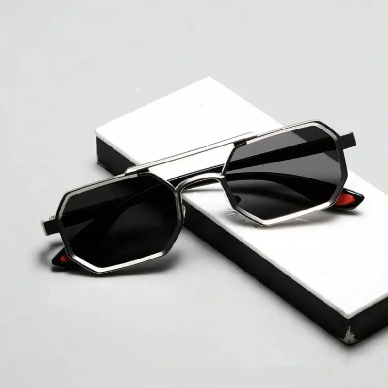 แว่นกันแดดทรงสี่เหลี่ยมวินเทจส - Vintage Fashion Style Men บทวิจารณ์และราคา