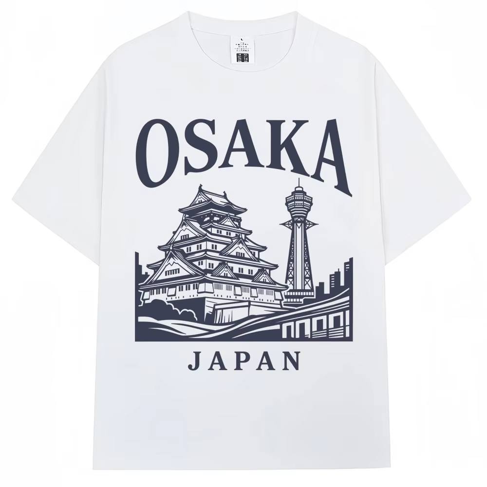 เสื้อยืดลายโอซาก้าสไตล์ญี่ปุ่น - Vintage Fashion Osaka บทวิจารณ์และราคา