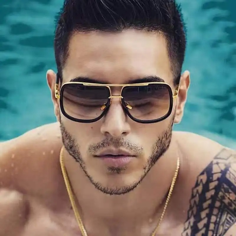 แว่นตาขับรถแฟชั่นใหม่เท่ๆ สำหร - Vintage Fashion Style Men บทวิจารณ์และราคา