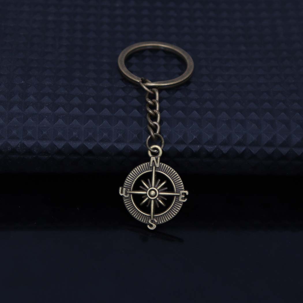 พวงกุญแจรูปสมอเรือและพวงมาลัยเ - Vintage Fashion Wheel บทวิจารณ์และราคา