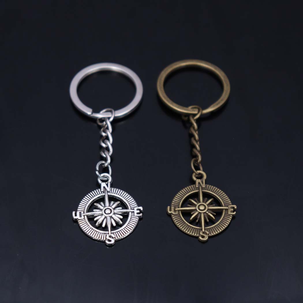 พวงกุญแจรูปสมอเรือและพวงมาลัยเ - Vintage Fashion Wheel บทวิจารณ์และราคา