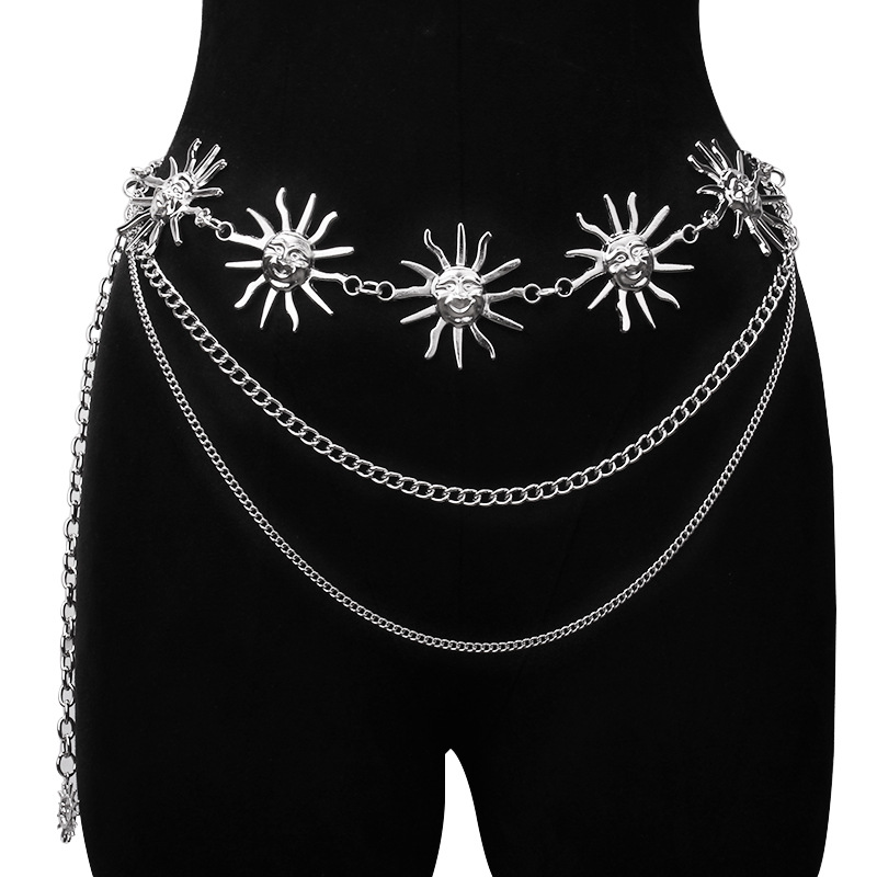 Chunky Multilayer Punk Gothic  - Vintage Fashion Nova บทวิจารณ์และราคา