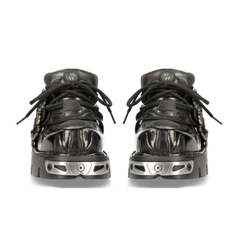 รองเท้าบูทหนังสไตล์โกธิควินเทจ - Vintage Fashion Style Men บทวิจารณ์และราคา