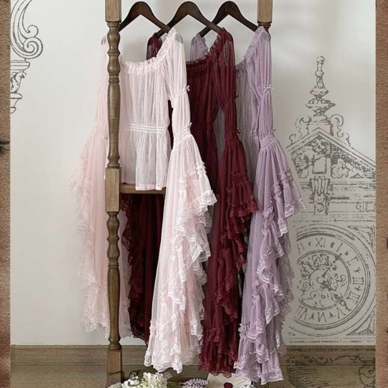 เสื้อเชิ้ตสไตล์วิคตอเรียน วินเ - Vintage Fashion Japan บทวิจารณ์และราคา