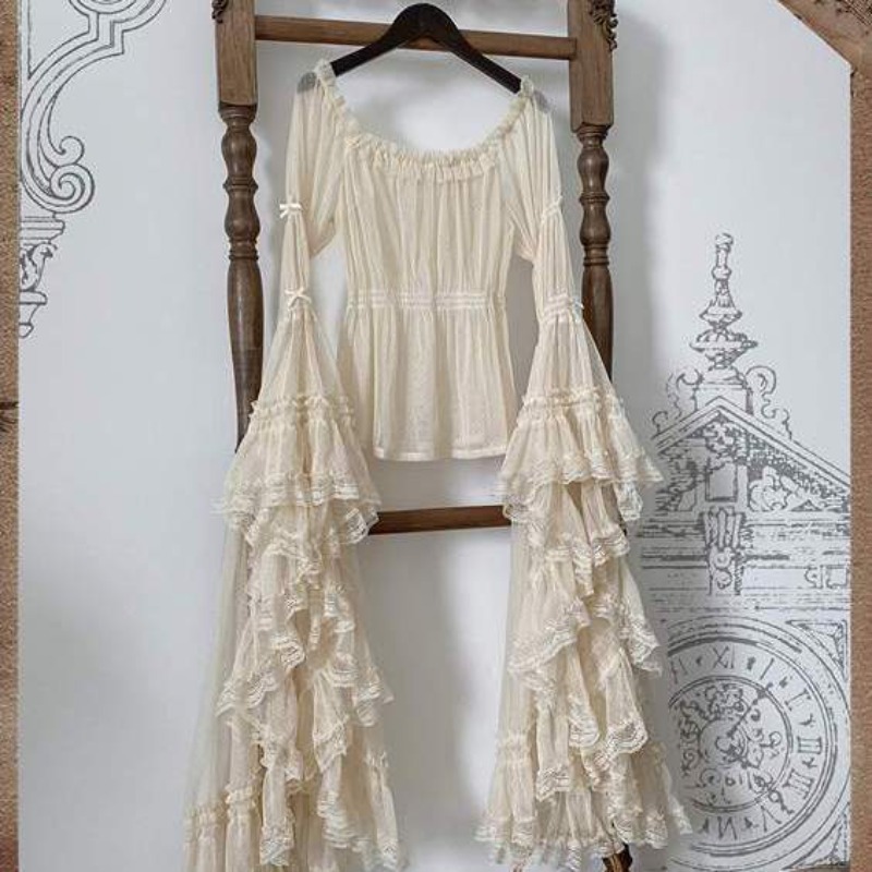 เสื้อเชิ้ตสไตล์วิคตอเรียน วินเ - Vintage Fashion Japan บทวิจารณ์และราคา