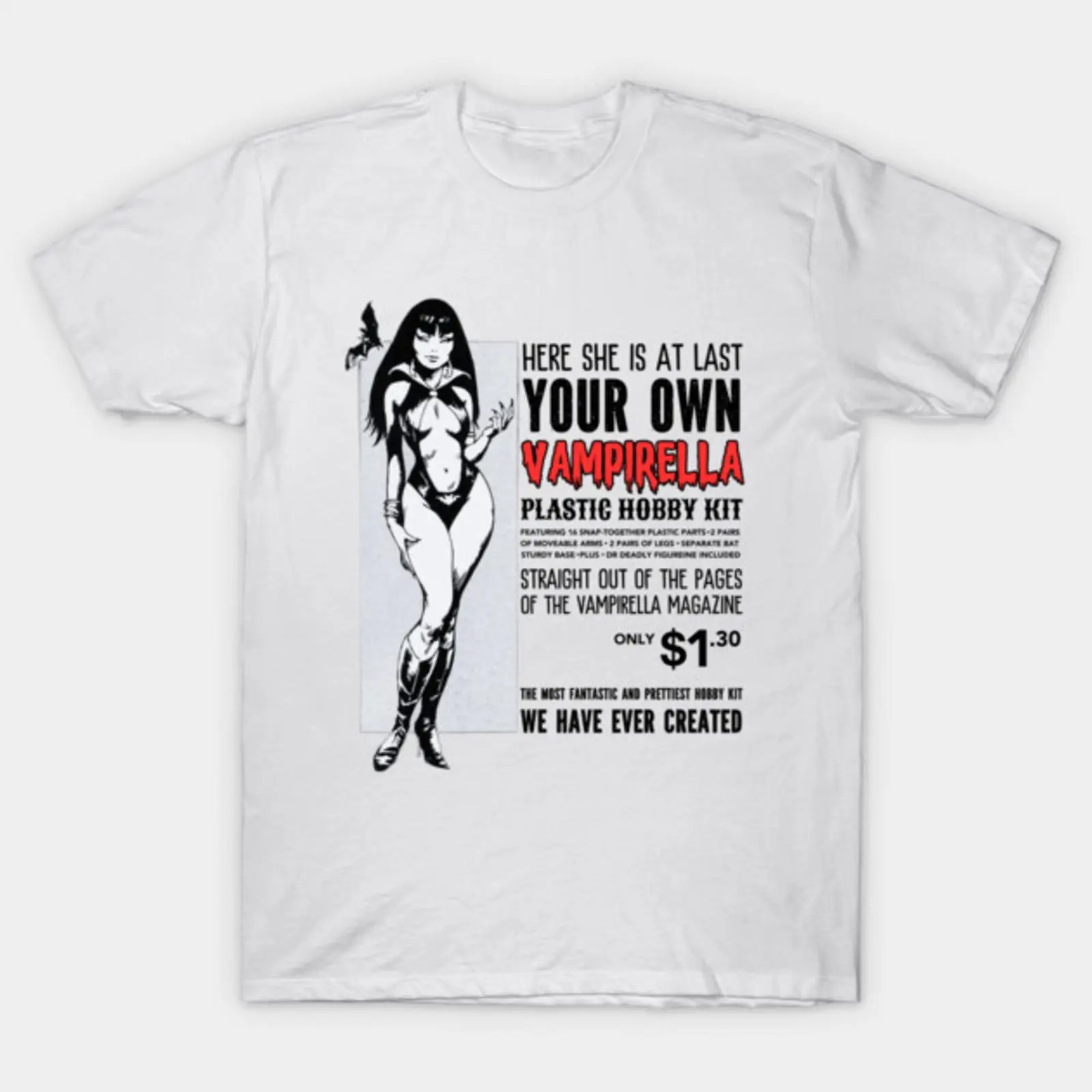 เสื้อยืดลายโฆษณาของเล่นวินเทจ  - Vintage Fashion Toys บทวิจารณ์และราคา