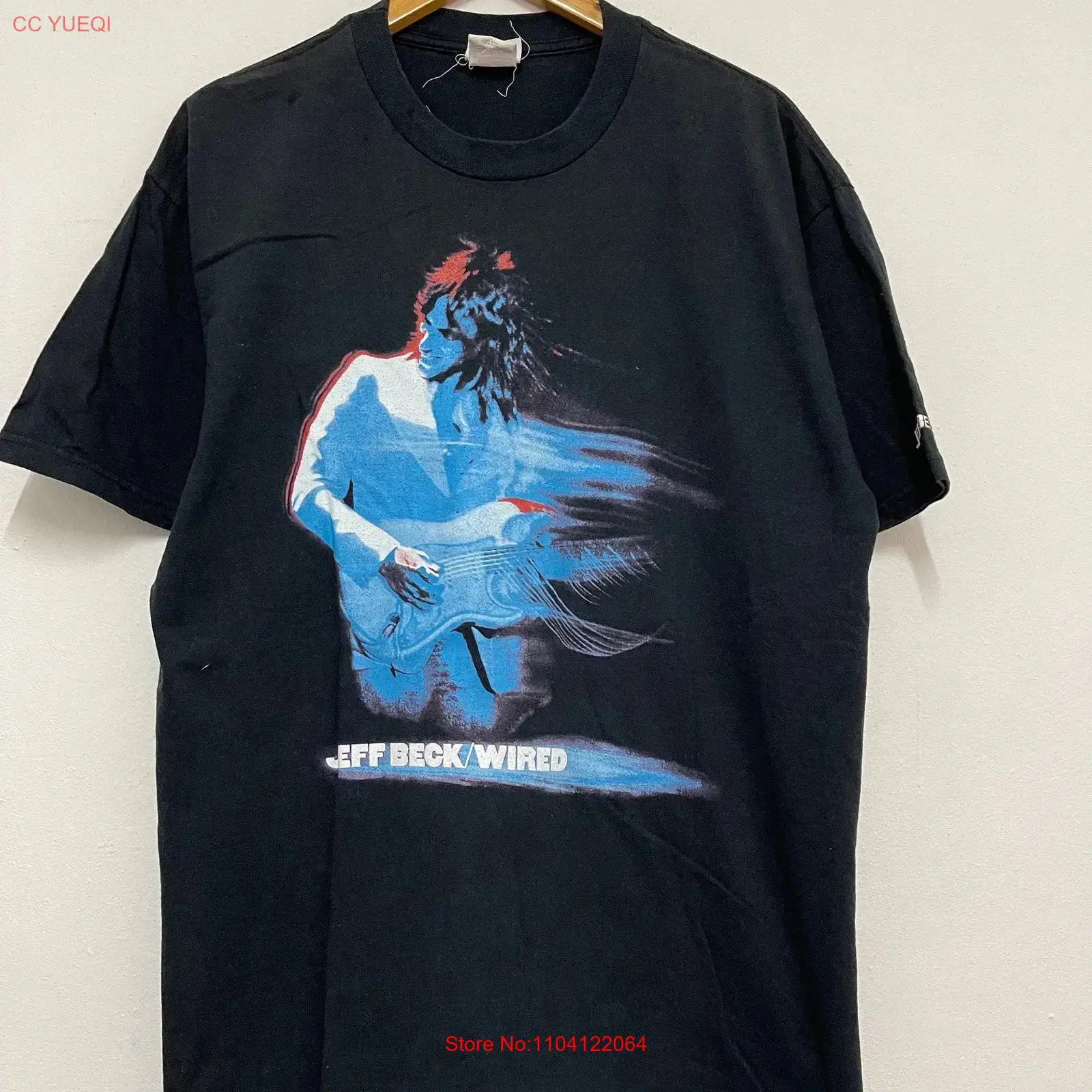 เสื้อยืดวินเทจ Y2K Jeff Beck W - Vintage Fashion Japan บทวิจารณ์และราคา