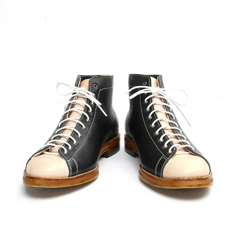 High-toolingรองเท้าผู้ชายGoody - Vintage Fashion Style Men บทวิจารณ์และราคา
