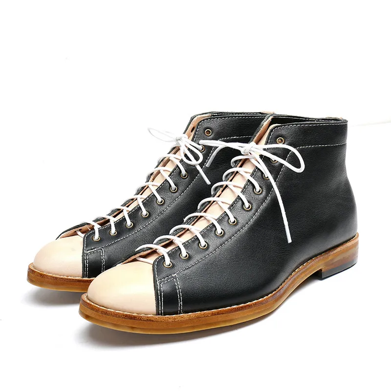 High-toolingรองเท้าผู้ชายGoody - Vintage Fashion Style Men บทวิจารณ์และราคา