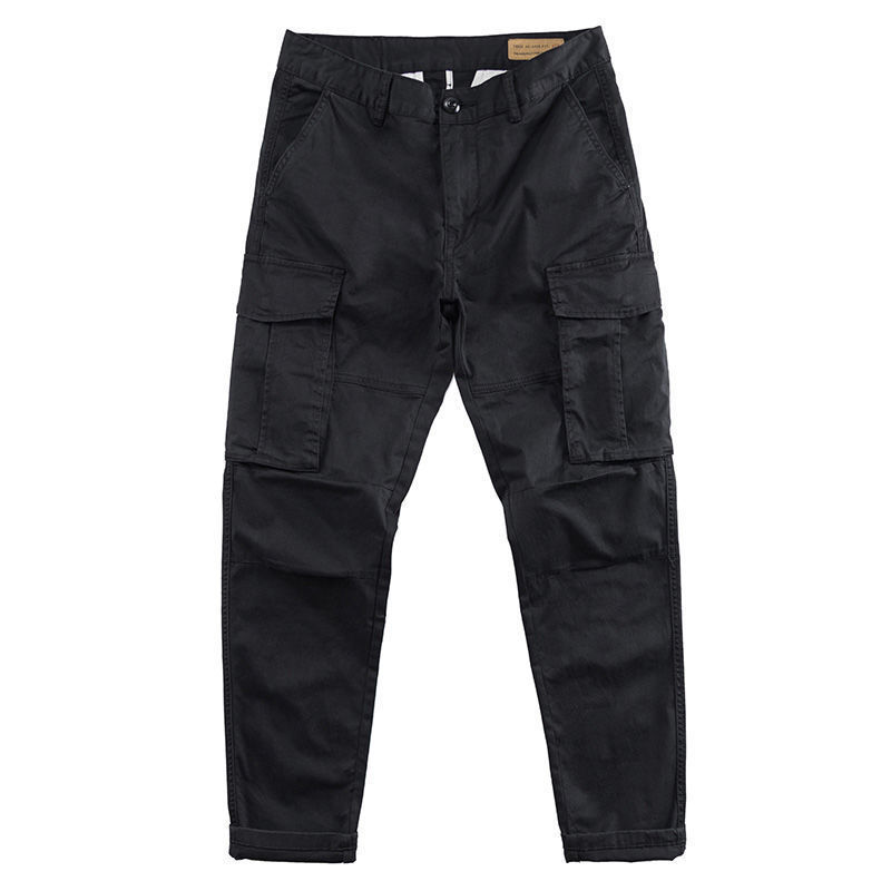 Y2kกางเกงคาร์โก้ผู้ชายกลางแจ้ง - Vintage Fashion Style Men บทวิจารณ์และราคา