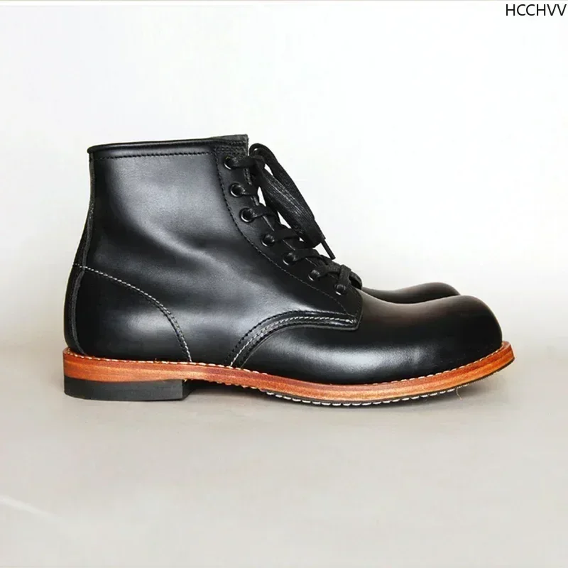 Vintage Men Goodyear-Welted ขอ - Vintage Fashion Style Men บทวิจารณ์และราคา